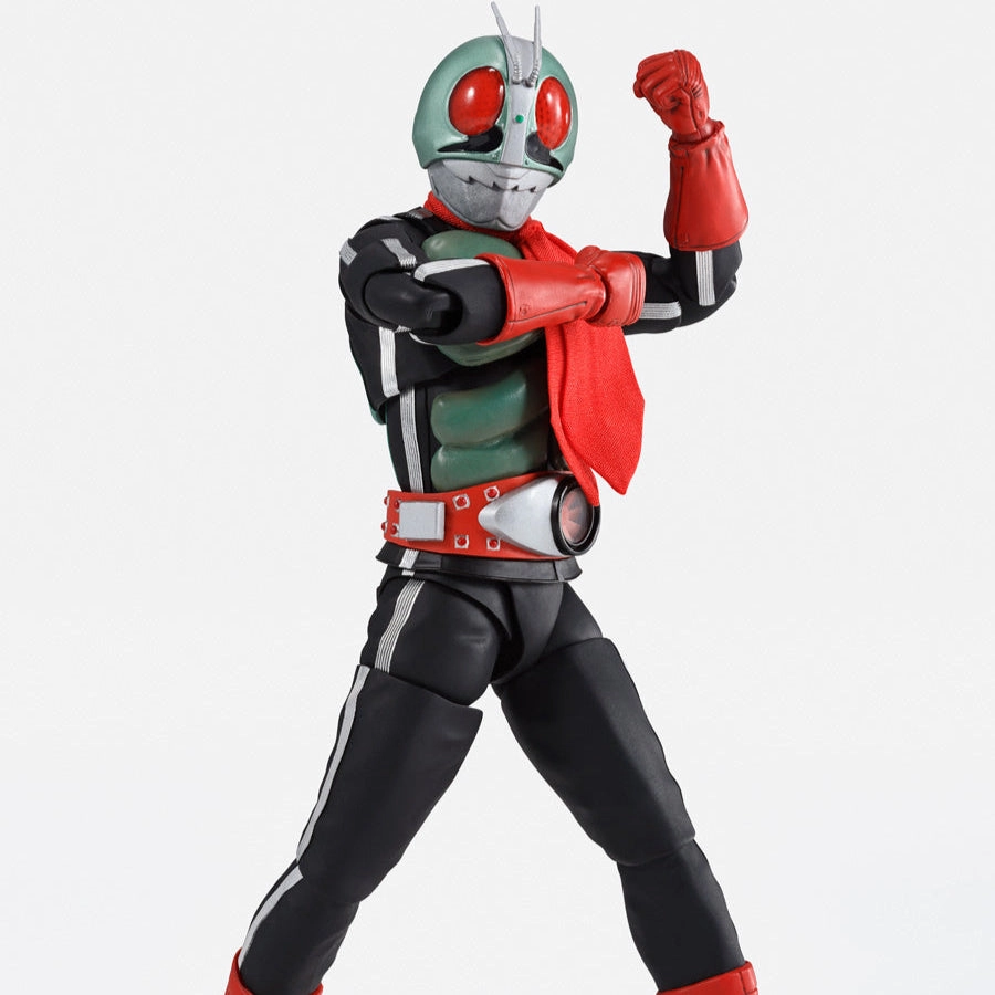 Shelf Display Collectible Collectible S.H.Figuarts (SHINKOCCHOU SEIHOU) Kamen Rider New No. 2 Legendary Showa Riders Edition