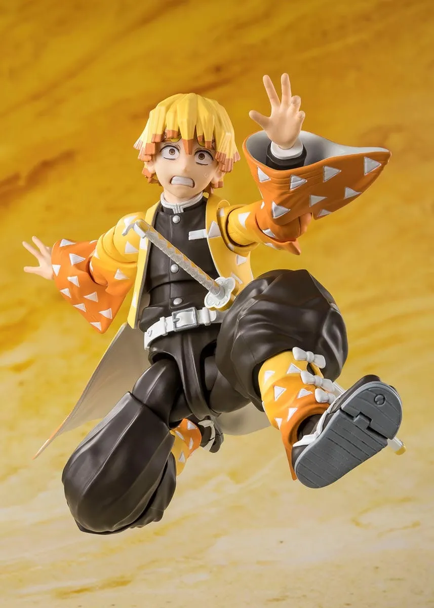 Zenitsu Agatsuma "Demon Slayer: Kimetsu no Yaiba" S.H.Figuarts Collector's item Action Hero