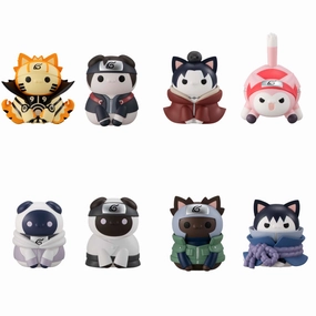 Limited Edition Mega Cat Project NARUTO Shippuden Nyaruto! Fourth Great Ninja War (Set of 8) Reissue