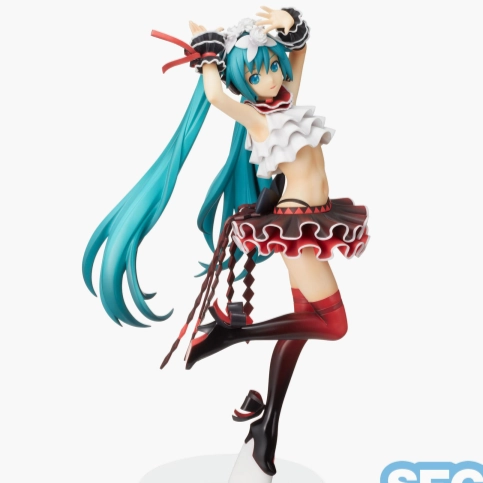 SEGA Hatsune Miku Project DIVA MEGA39's SPM Figure Hatsune Miku Breathe With You Poseable Figure Console Game