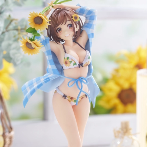 PVC Product Military Vehicle Sunflower Girl illustration by EnMorikura