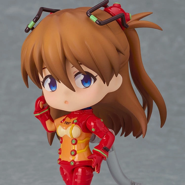 Cute Collectible Static Pose Nendoroid No.2810 Shikinami Asuka Langley: Test Suit Ver.