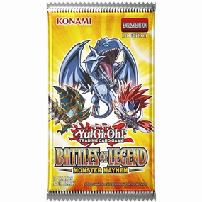 "YU-GI-OH!" BATTLES OF LEGEND MONSTER MAYHEM Booster Pack Movie Collection Action Character