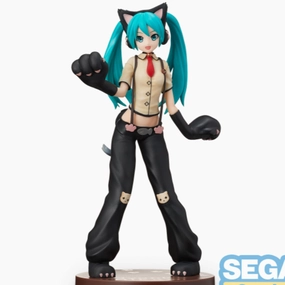 Critically Acclaimed Disney Character SEGA Hatsune Miku: Project DIVA Arcade Future Tone SPM Figure Hatsune Miku Kitty Cat