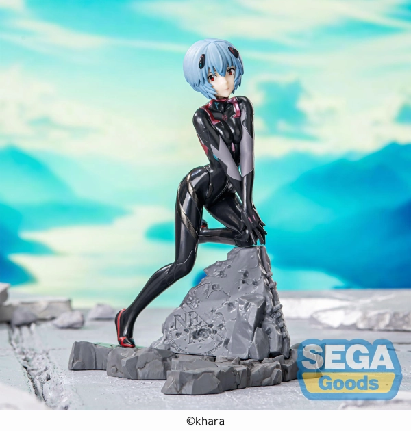 SEGA Luminasta EVANGELION 3.0 1.0 Thrice Upon a Time Vignetteum tentative name Rei Ayanami 30th Anniversary Ver. Premium Art