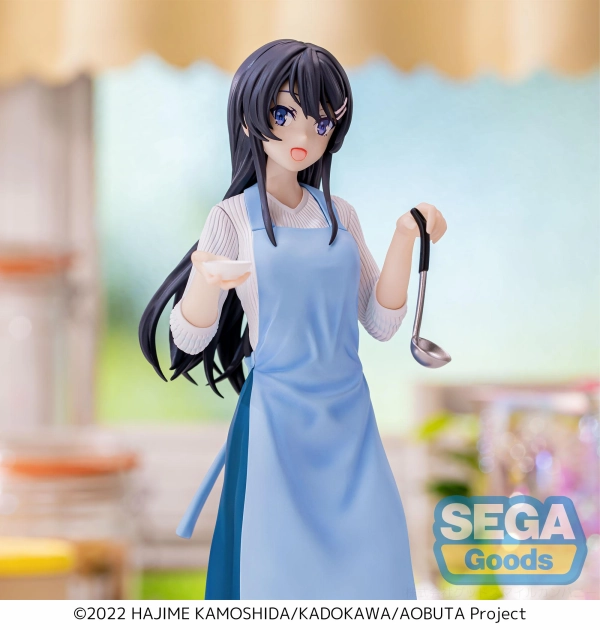 SEGA Luminasta Rascal Does Not Dream of Bunny Girl Senpai Mai Sakurajima Apron Hallway Display