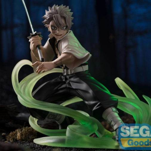 SEGA Xross Link Anime Demon Slayer: Kimetsu no Yaiba Figure Sanemi Shinazugawa Hashira Training Arc Pre Columbian Cartoon Figure