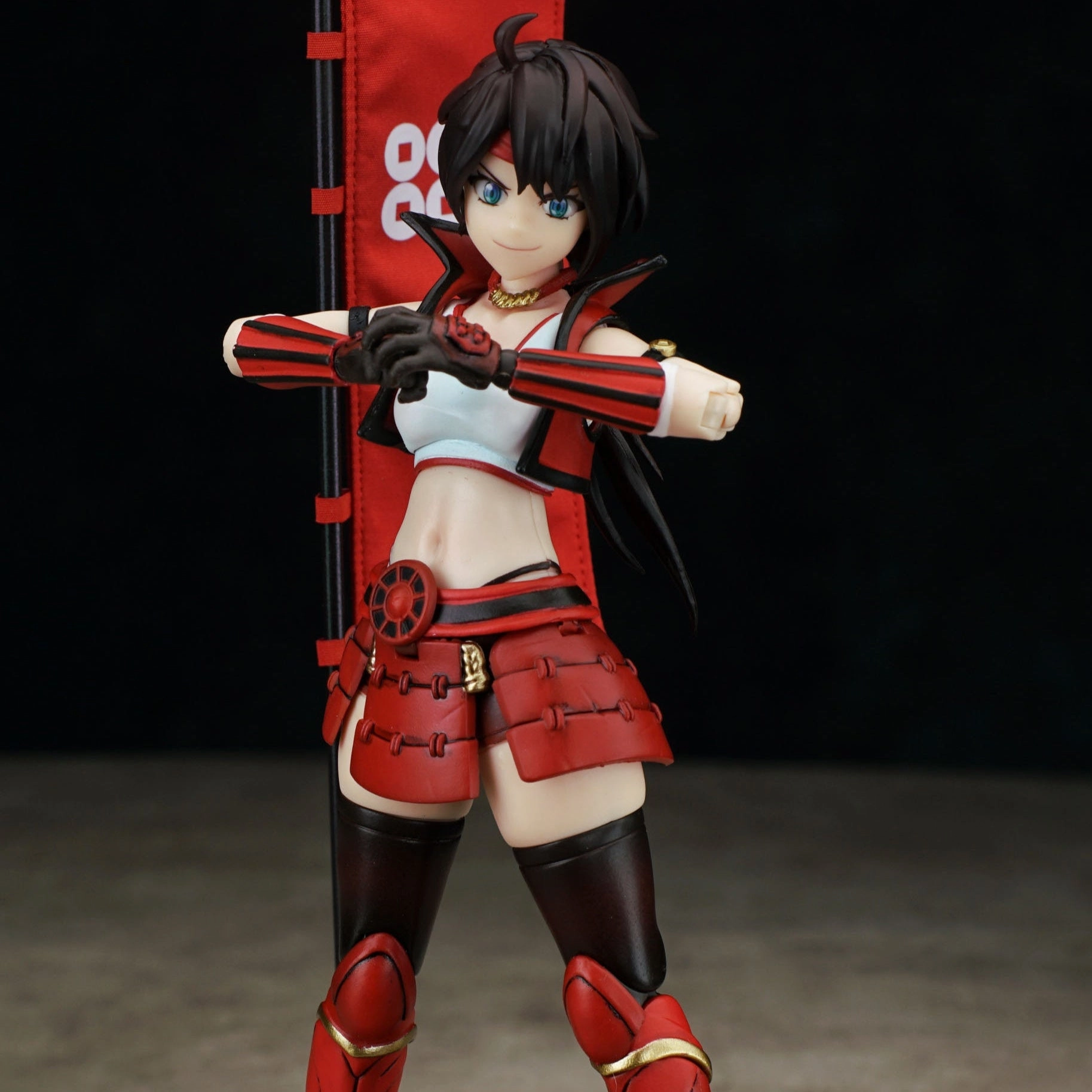 Sengoku GODNESS Sanada Yukimura Action Statue
