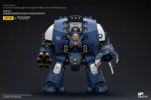 JOYTOY Warhammer The Horus Heresy Ultramarines Leviathan Dreadnought with Cyclonic Melta Lance And Siege Claws 1/18 Action Figure Car Model Metal Craft