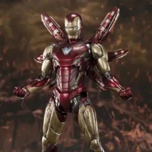 S.H.FIGUARTS AVENGERS ENDGAME FINAL BATTLE IRON MAN MK85 Cultural Gift Miniature Toy