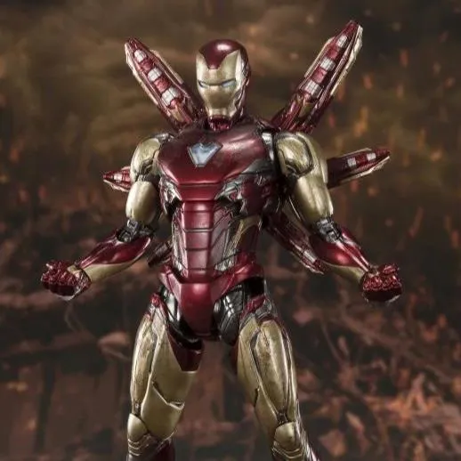 S.H.FIGUARTS AVENGERS ENDGAME FINAL BATTLE IRON MAN MK85 Cultural Gift Miniature Toy