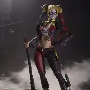 S.H.Figuarts Harley Quinn Injustice Ver. Action Figure Amphibian Statue Cartoonish Design