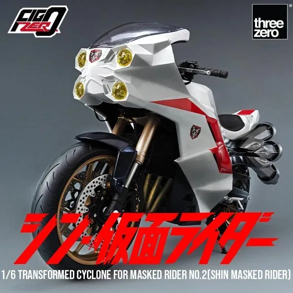 SHIN MASKED RIDER FigZero 1/6 Transformed Cyclone for Masked Rider No.2 (SHIN MASKED RIDER) Small Sculpture