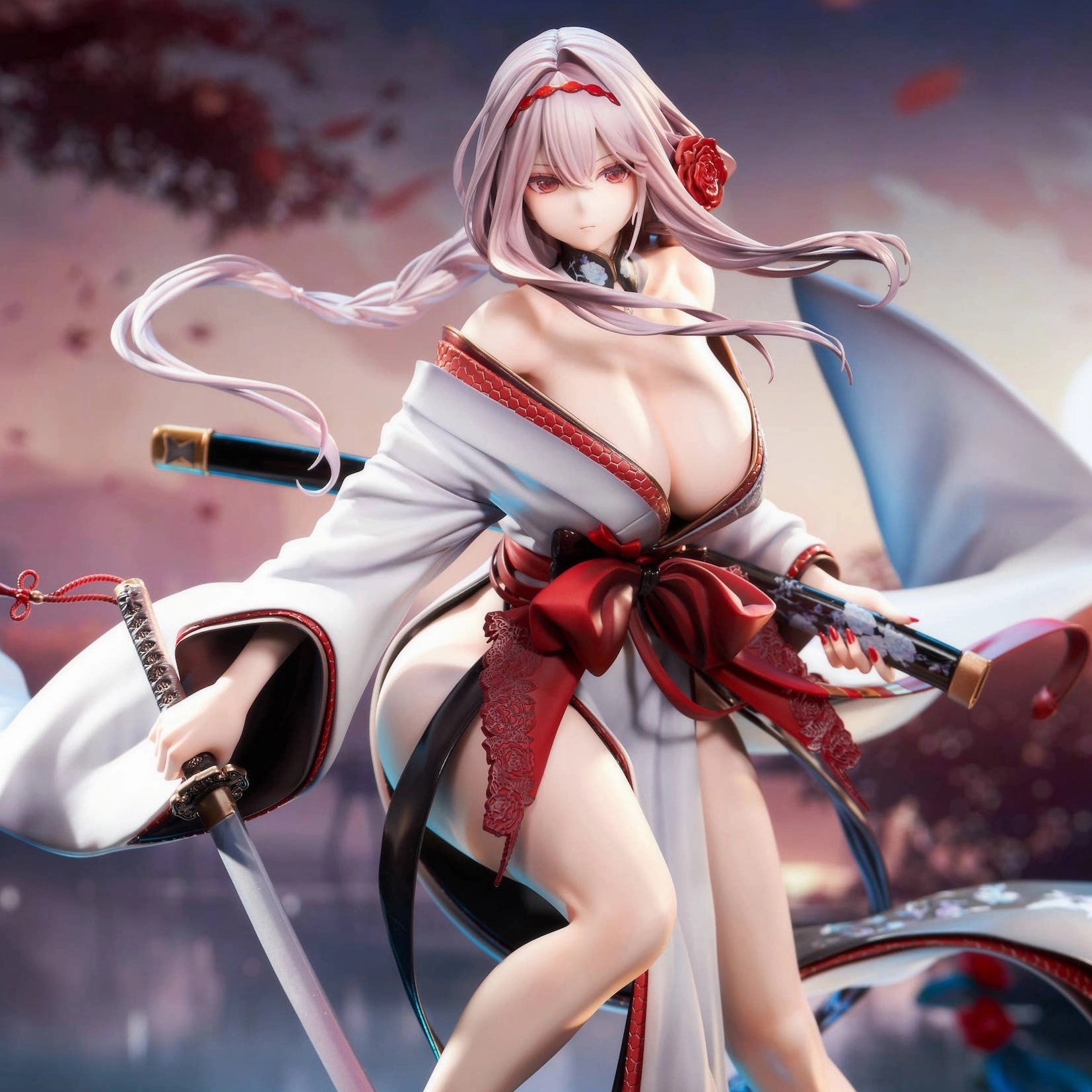 Action Statue Robot Collection Goddess of Victory Nikke Scarlet Black Shadow Longing Flower