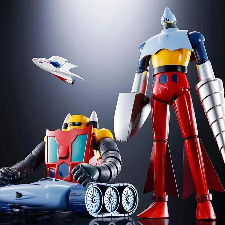 Bandai Tamashii Nations Soul of Chogokin GX-91 Getter Robo Getter 2 & 3 (Anime Ver.) Multi Pack Fantasy Display