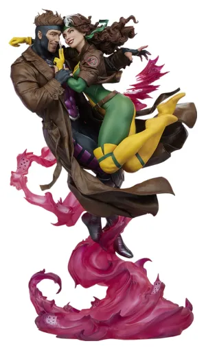 Sideshow Collectibles Marvel Rogue & Gambit Premium Format Figure 1/4 Statue Web Design