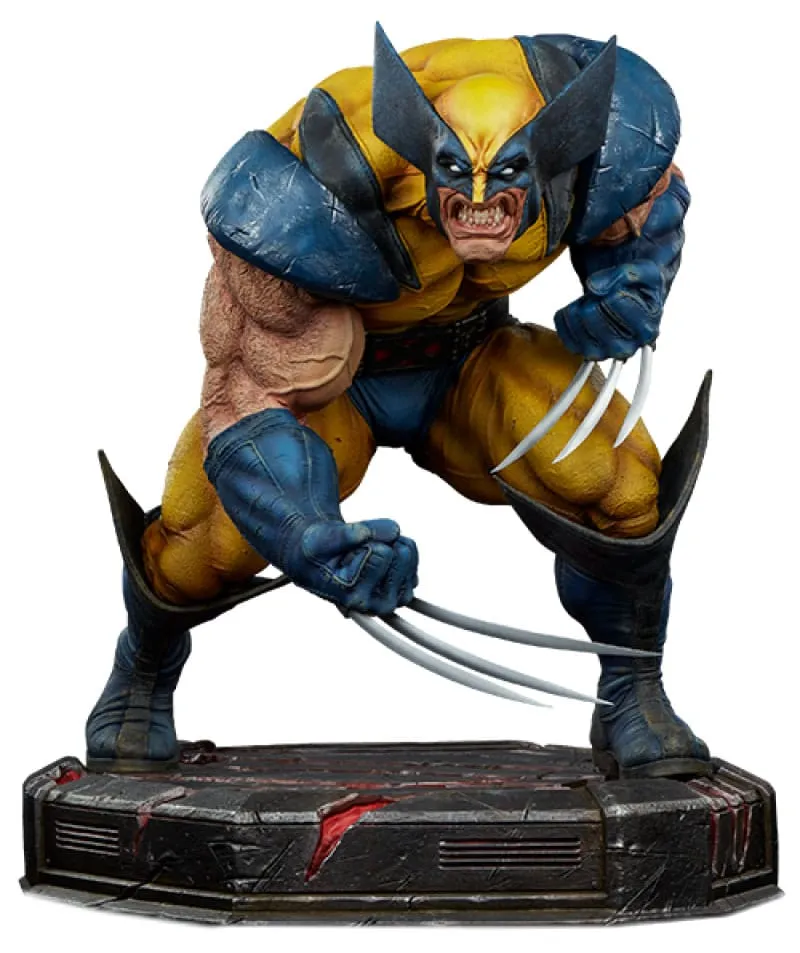 Sideshow Collectibles Marvel Wolverine Berserker Rage Statue Superhero Toy