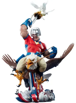 Happiness Achieve Sideshow Collectibles Peacemaker Eat Peace... Statue