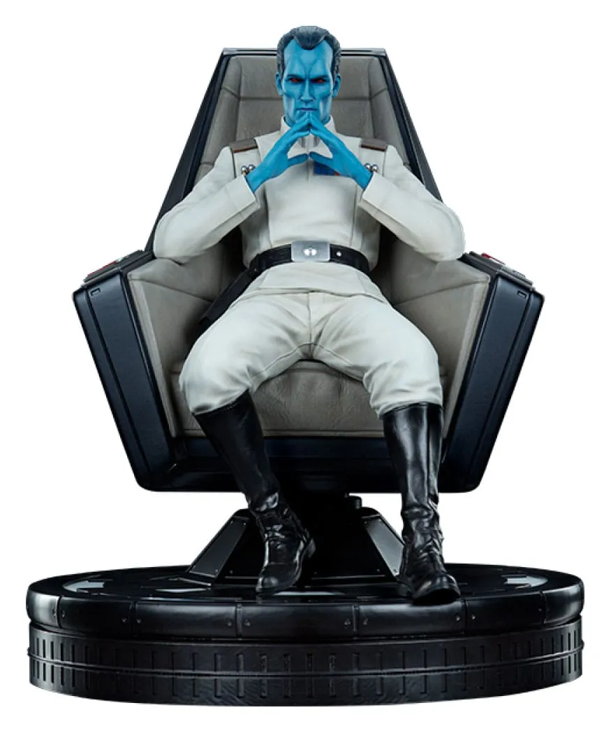 Texture Feeling Humanity Serve Sideshow Collectibles Star Wars Grand Admiral Thrawn Premium Format 1/4 Statue