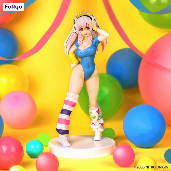 Luxury Collectible SUPER SONICO Concept Figure??80's/Another Color/Blue~