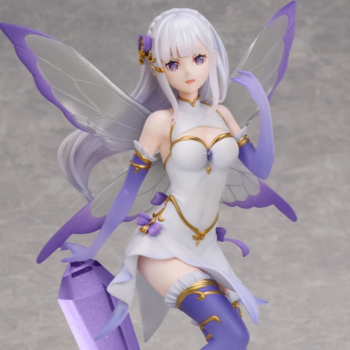Ancient Sculpture PVC Showcase Re:ZERO Starting Life in Another World Emilia Jewel Princess 1/7 Scale Figure