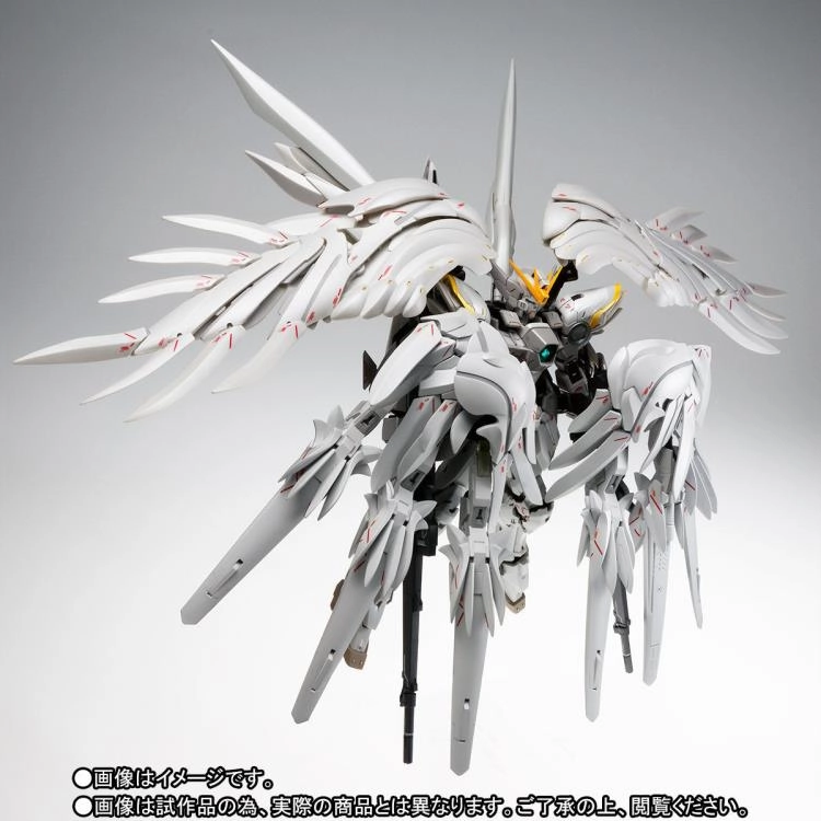 GFFMC Gundam Fix Figuration Metal Composite Wing Gundam Snow White Prelude Wall Mounted Plush Companion