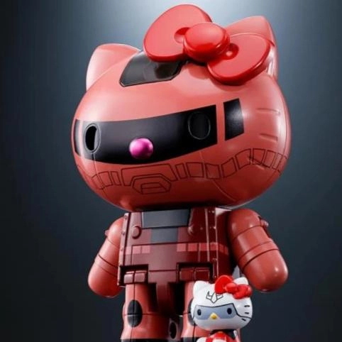 Chogokin Char's Zaku II x Hello Kitty Religious Icon