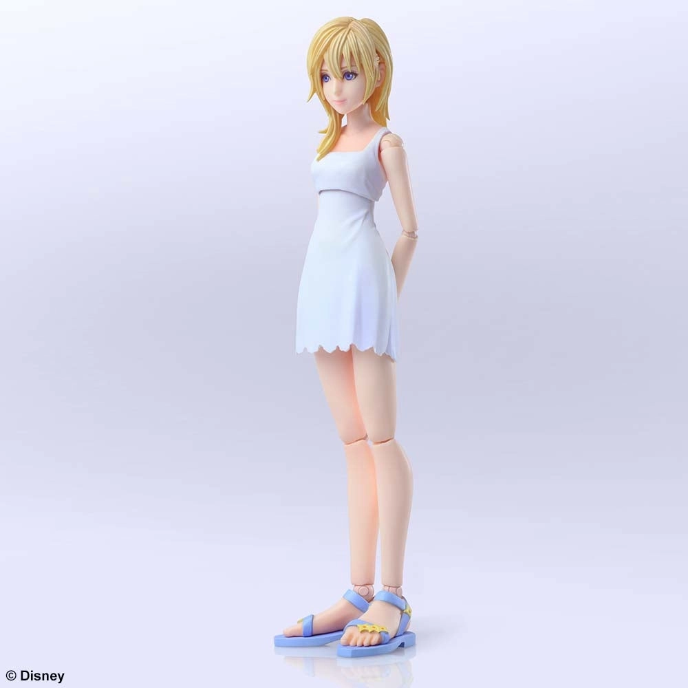 KINGDOM HEARTS III BRING ARTS NAMINE ACTION FIGURE Fantasy Article Educational Display