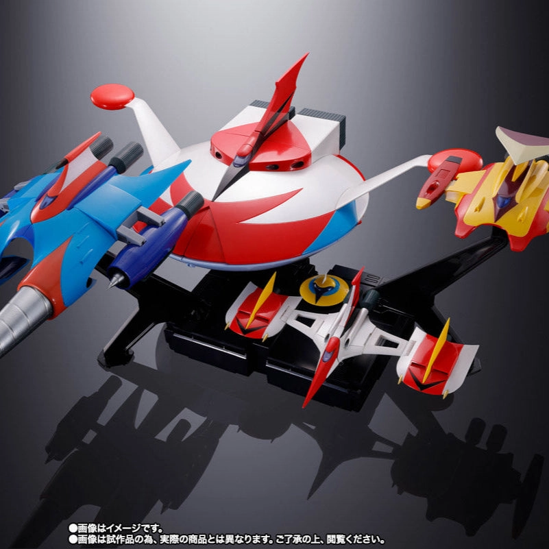 PVC Sculpture Abstract Form Soul of Chogokin GX-76X3 Grendizer DC Compatible Spazer Full Set
