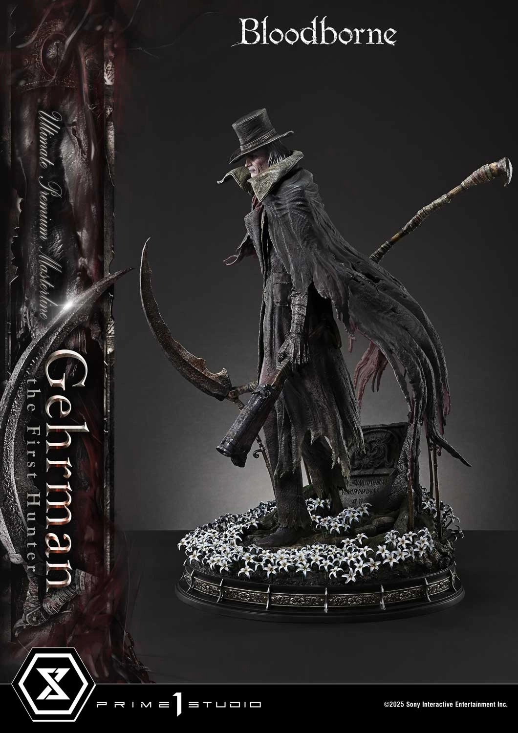 Prime 1 Studio Ultimate Premium Masterline Bloodborne Gehrman Artisanal Product Custom Arrangement