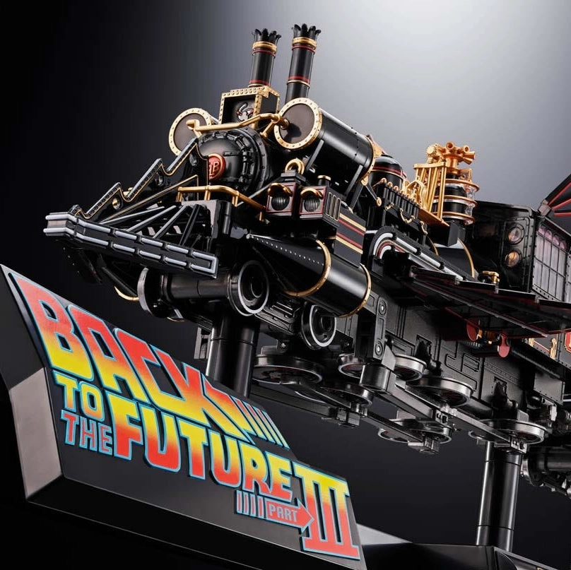 Decorative Object Collector's Market Time Train "Back to the Future Part III" Chogokin