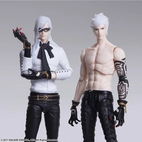 Square-Enix Bring Arts NIER AUTOMATA ADAM & EVE SET Limited Statue
