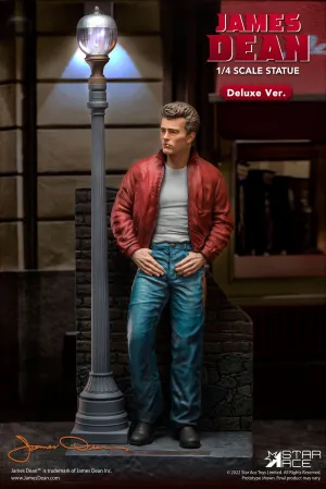 Themed Background Star Ace Toys James Dean Superb My Favourite Legend Series James Dean (Red jacket) Deluxe Version 1/4 Statue
