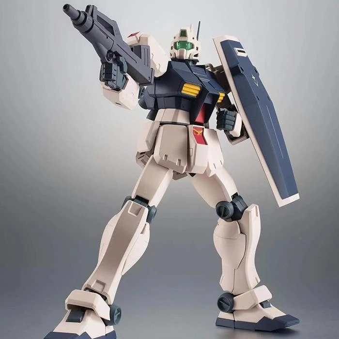 Designer Goods Magazine Cover Bandai Tamashii Nations ROBOT SPIRITS MSG 0083 RGM-79C GM TYPE C Ver.A.N.I.M.E.