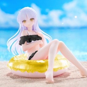 Angel Beats Aqua Float Girls Figure Kanade Tachibana Renewal Edition Plastic Statue Action Statue