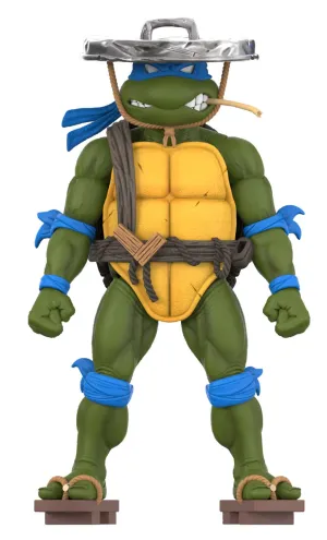 Super7 Teenage Mutant Ninja Turtles ULTIMATES! Ninja Nomad Leonardo Action Figure Articulated Replica Biodegradable material