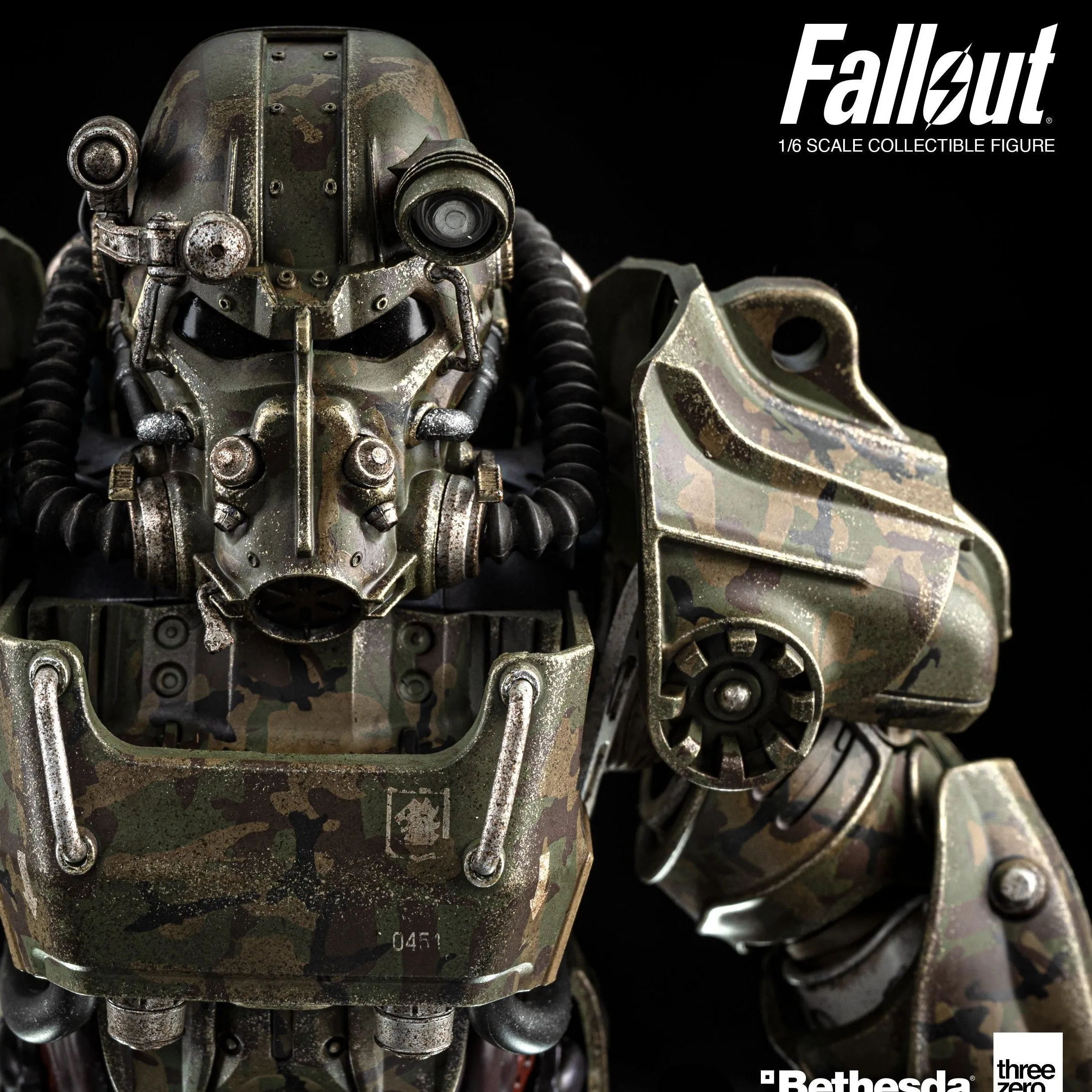 National Symbol Character Unit Fallout 1/6 T?\60 Camouflage Power Armor