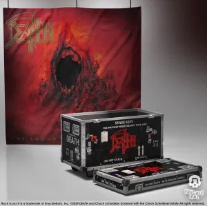 Minimalist Design Premium Statue Knucklebonz Death Rock Iconz On Tour The Sound of Perseverance Tour 1998 Road Case Statue   Stage Backdrop Set Statue