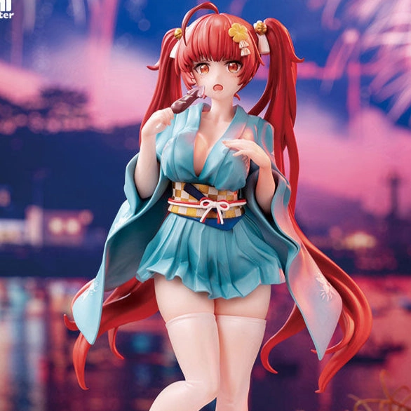 Limited Item Azur Lane: Slow Ahead Honolulu Yukata Ver. 1/7 Scale Figure