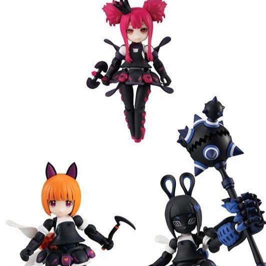 Superhero Unit Horror Icon MEGAHOUSE DESKTOP ARMY K-303d Melissa Series (Set of 3 Characters)