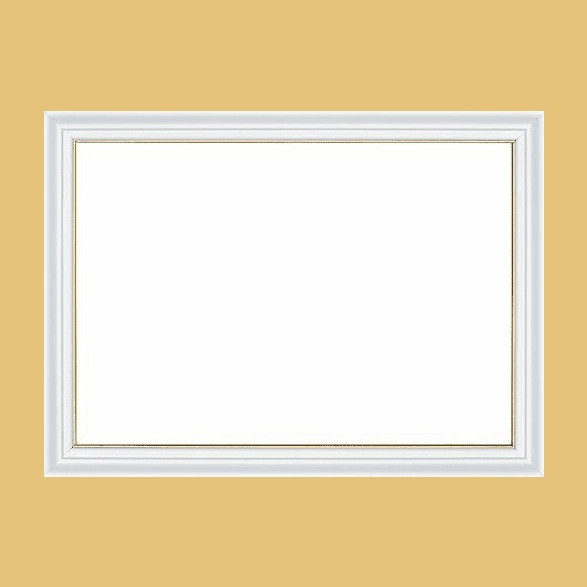 Miniature Creation Puzzle Frame - 208 Piece Artcrystal Puzzle Size (White)