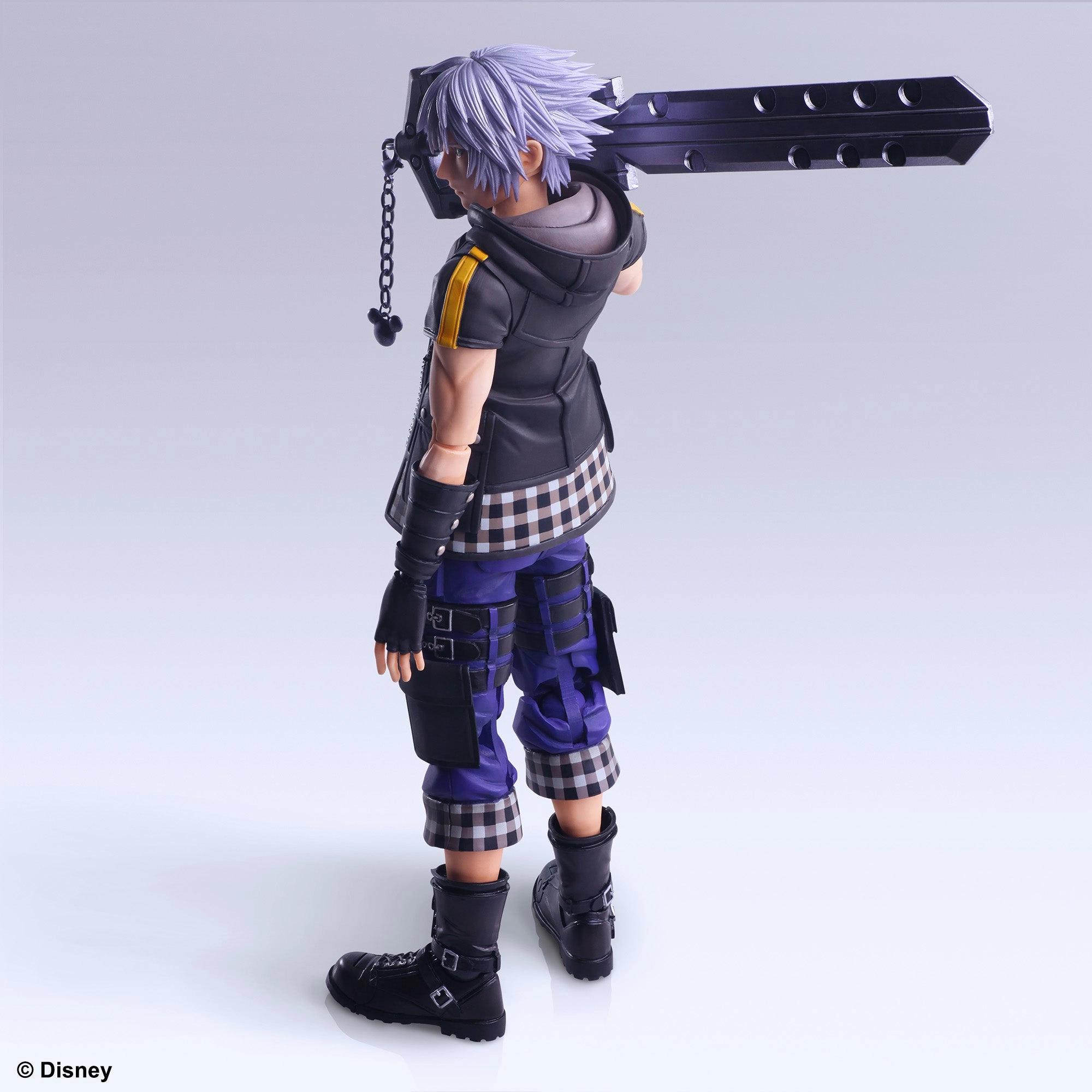 Play Arts Kai Kingdom Hearts III Riku Deluxe Ver. Robot Figure Street Art