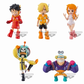 Superhero Article Dedicated Collector One Piece World Collectable Figure Egg Head Vol. 1 (Set of 5)