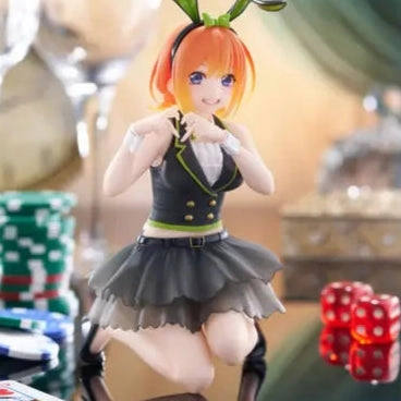 The Quintessential Quintuplets 3 Desktop Cute Figure Yotsuba Nakano (Bunny Ver.) Miniature Creation Bookshelf Accent