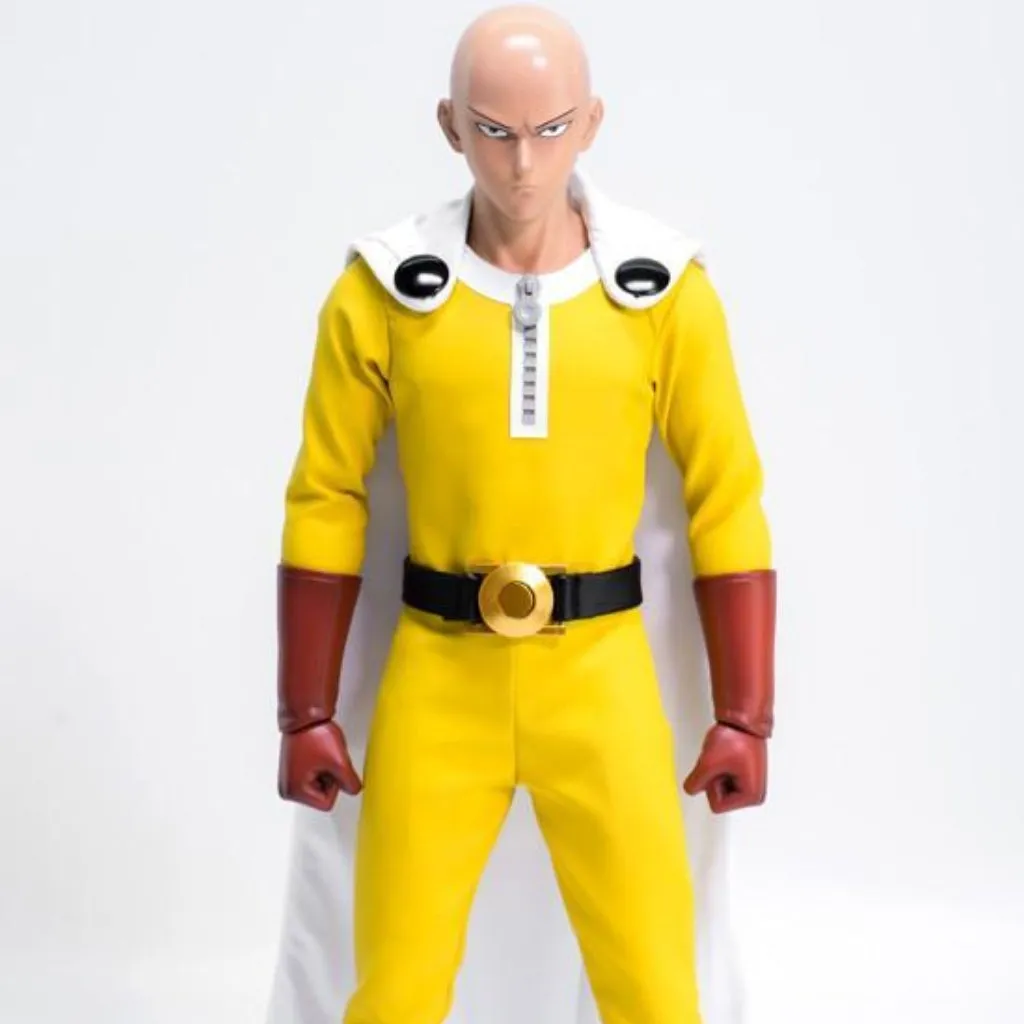 Threezero One Punch Man Saitama 1/6 Figure Serious Investor Multi Pack