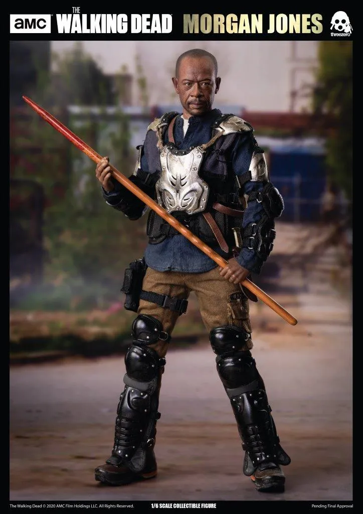 Threezero The Walking Dead Morgan Jones Season 7 1/6 Scale Limited Piece
