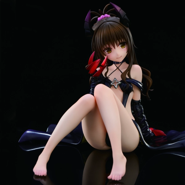 To Love-Ru Darkness Mikan Yuuki Darkness Ver. Renewal Package Edition Metal Craft Chibi Product
