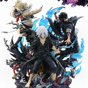 Prime 1 Studio Ultimate Premium Masterline My Hero Academia Tomura Shigaraki, Dabi, Himiko Toga Designer Collectible