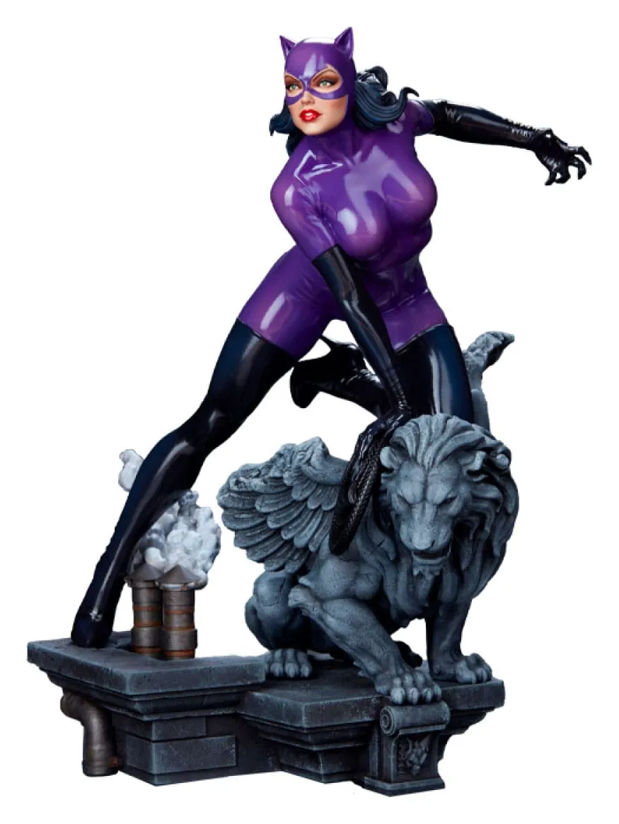 Tweeterhead DC Comics Catwoman (Purple Edition) 1/6 Maquette Sports Memorabilia