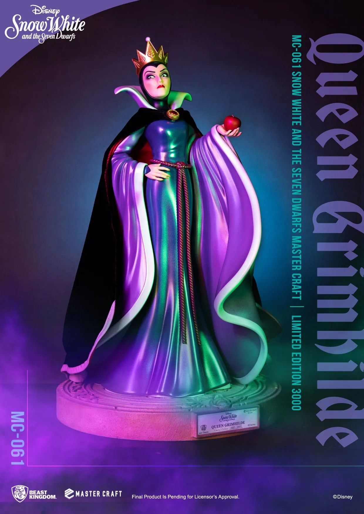 Special Color Beast Kingdom Queen Grimhilde - Disney's Snow White and the Seven Dwarfs - MC-061 - Master Craft Collectible Statue